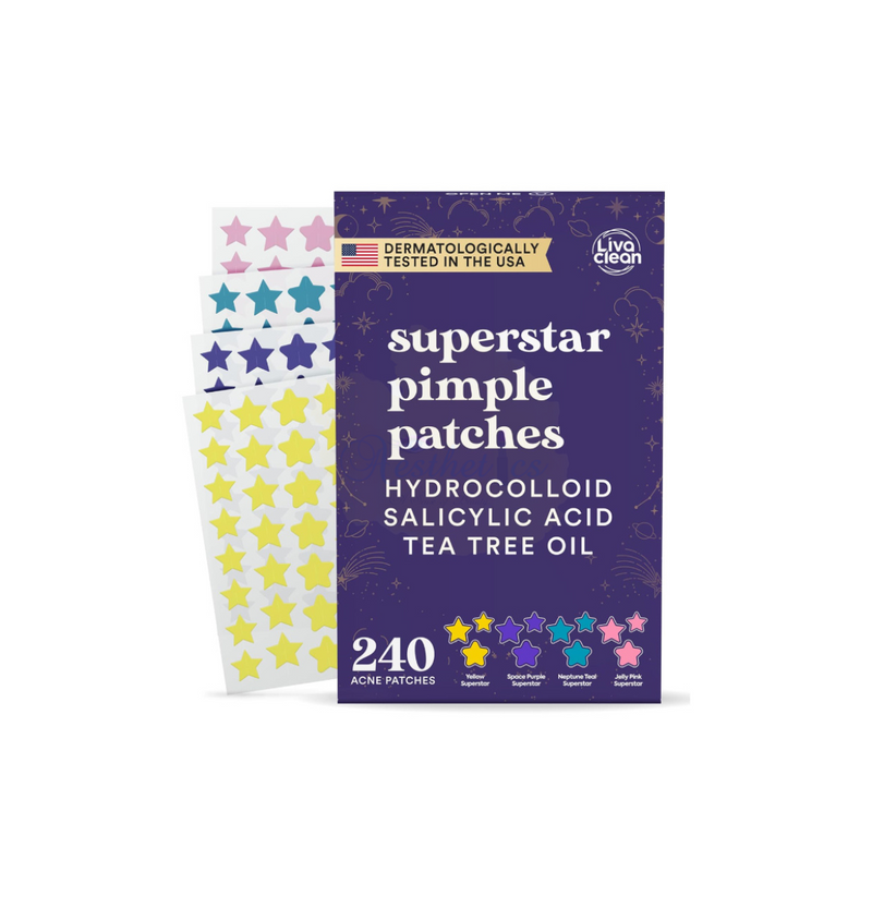 LivaClean Star Pimple Patches