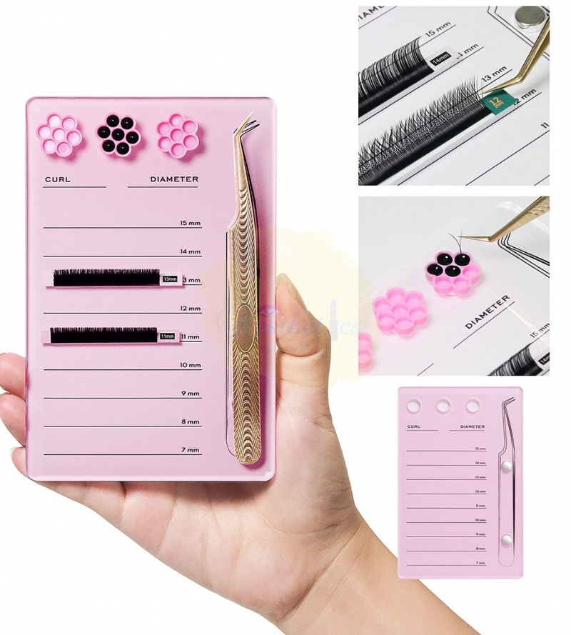 Eyelash Extension Organizer Palette