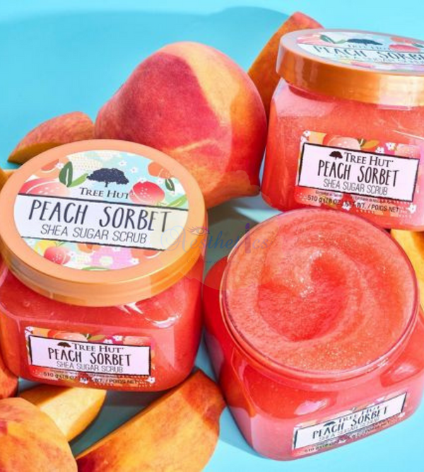 Tree Hut Peach Sorbet Body Scrub