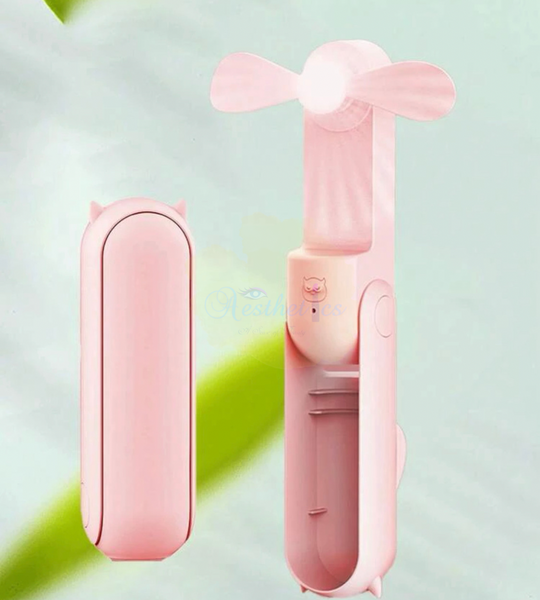 Handheld Foldable Fan – Aestheticsskn