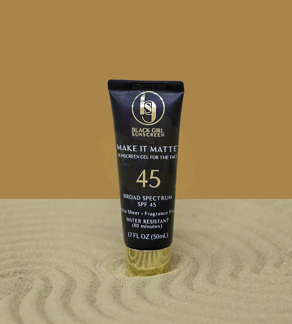 Black Girl Sunscreen Broad Spectrum- SPF 45 Make It Matte