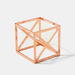 Sponge Holder (Rose Gold Cuboid)