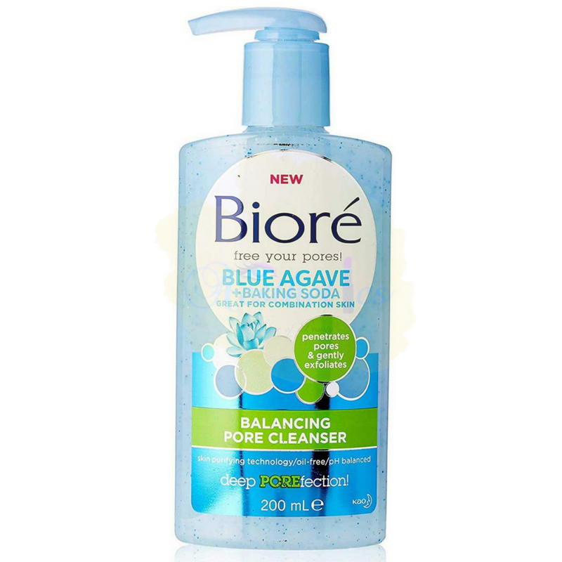 Bioré Balancing Pore Cleanser with Blue Agave + Baking Soda