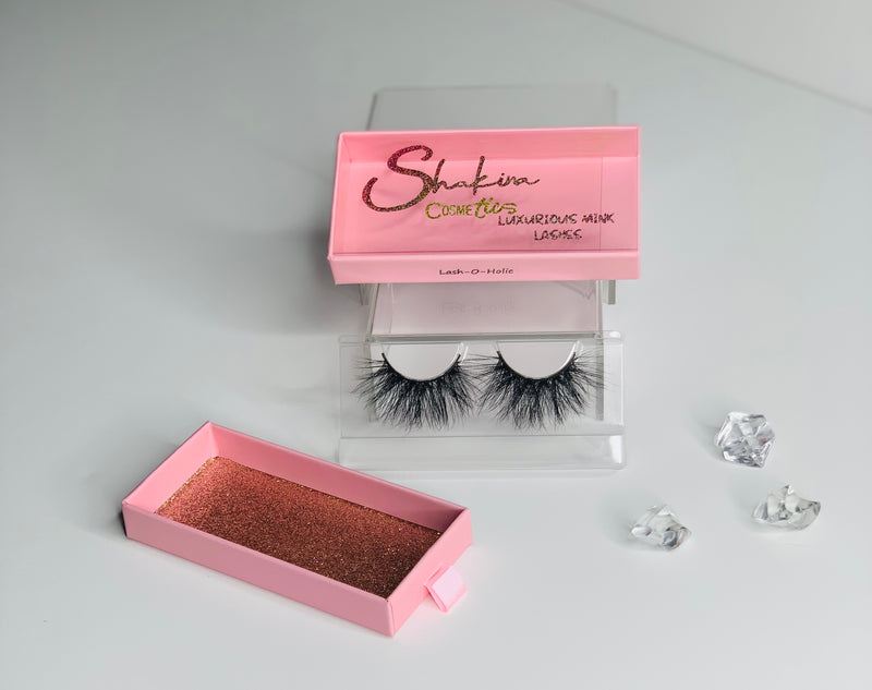 Shakina Cosmetics Luxurious Mink Lashes- Lash-O-Holic