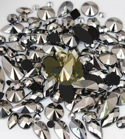 Rhinestones (Black)