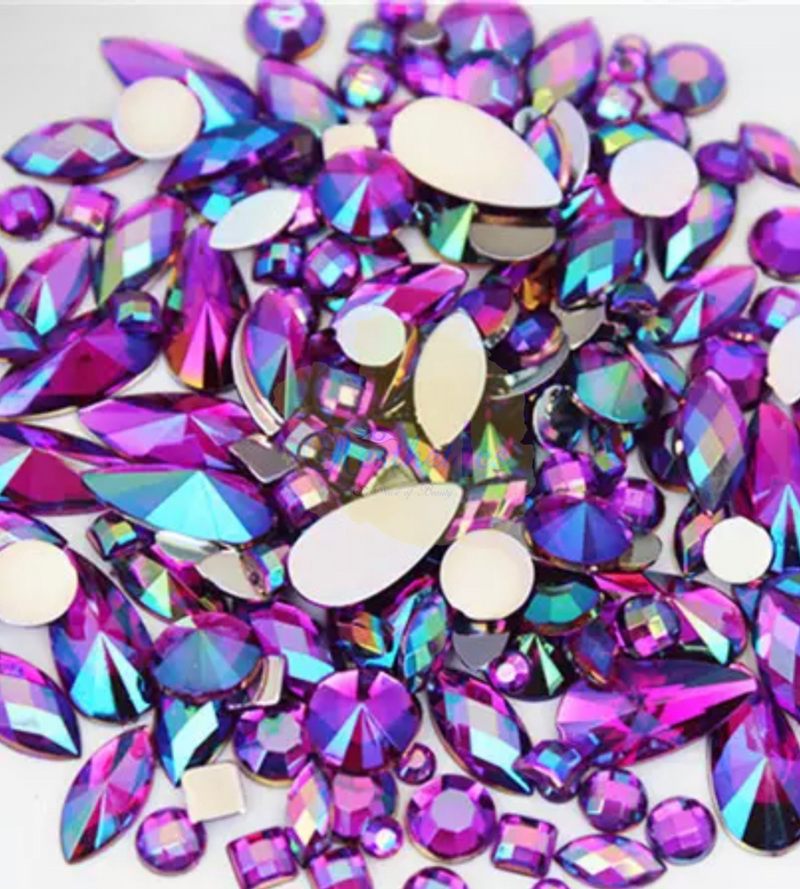 Rhinestones (Purple)