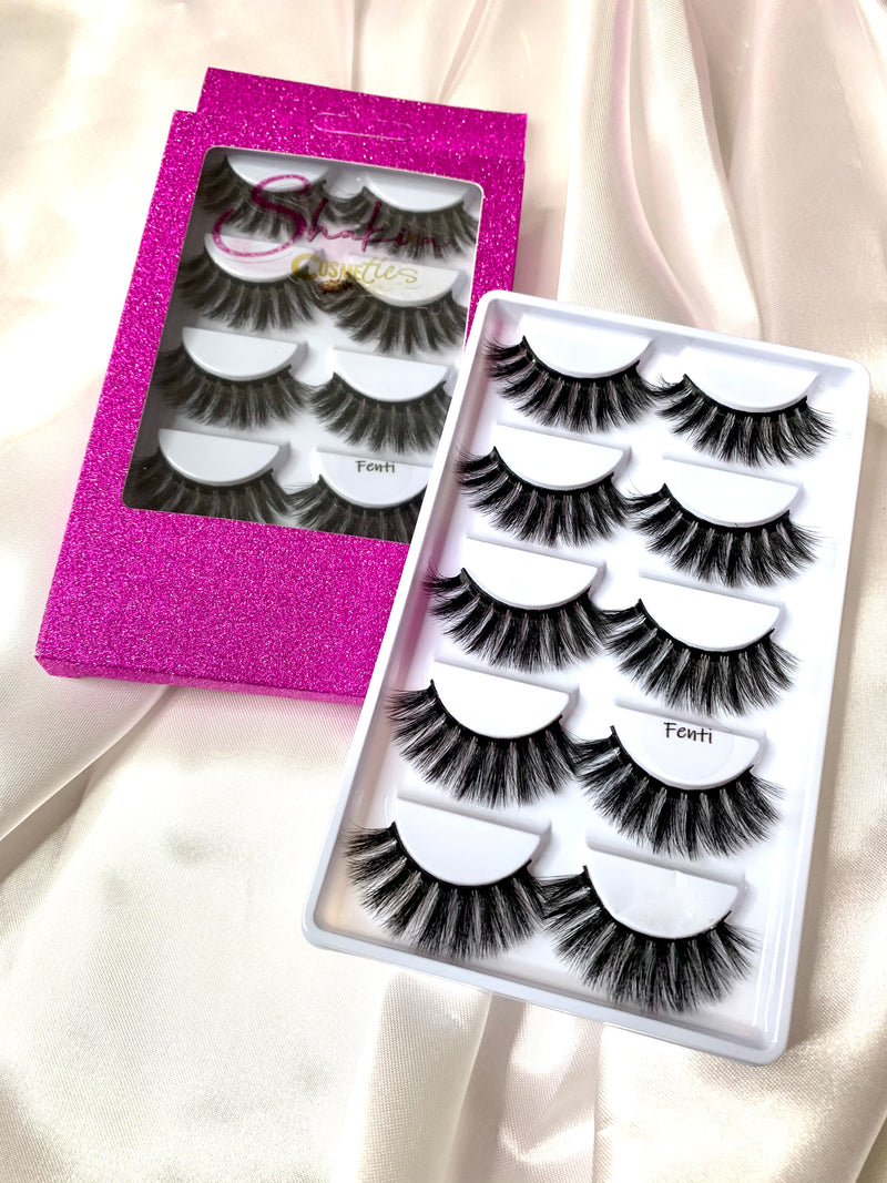 Shakina Cosmetics Faux Mink Lashes- Fenti