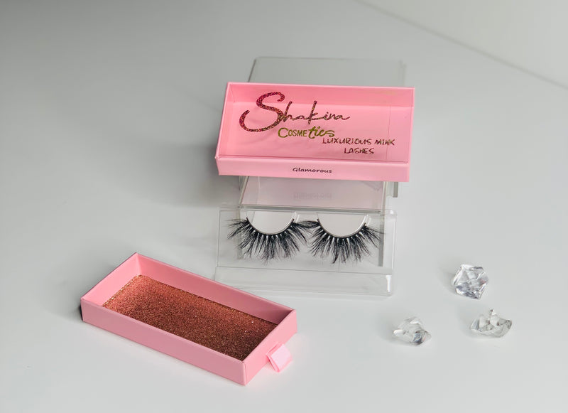 Shakina Cosmetics Luxurious Mink Lashes- Glamorous